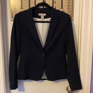 Navy Fitted Blazer